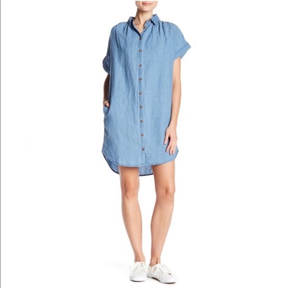 Madewell Dresses & Skirts - Madewell Women’s Central Linen Blend Shirt Dress